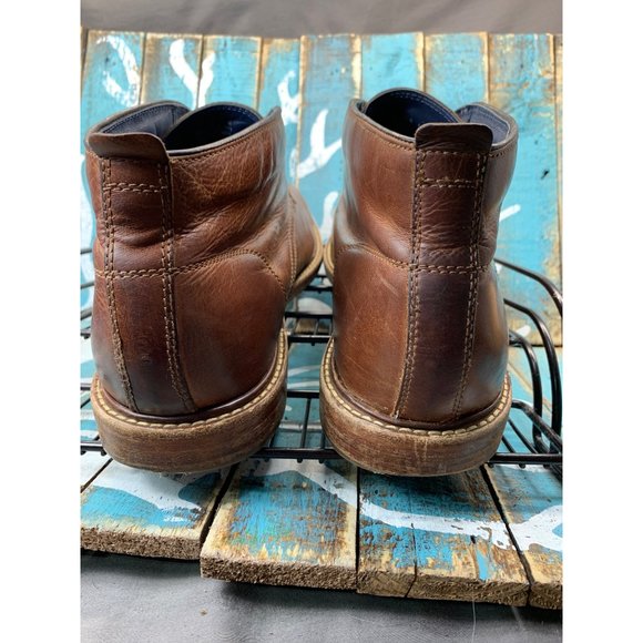 Cole Haan Grand.OS Mens size 12M Brown Leather Chukka Desert Ankle Boots C24298 - Picture 5 of 10